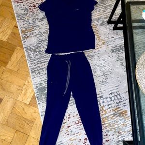 JAANUU SCRUB SET NAVY